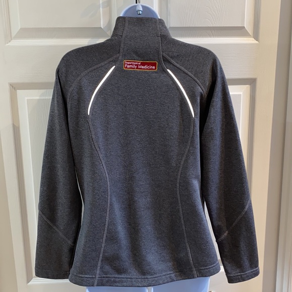 McMaster University Family Medicine Ladies Grey Spring Fall Jacket Size … - Picture 7 of 12